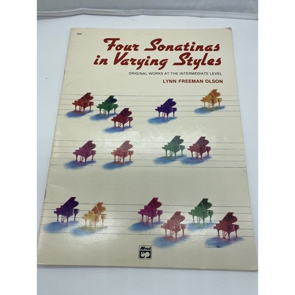 Four Sonatinas in Varying Styles Original Works Intermediate Level by Lynn Olson - Picture 1 of 7